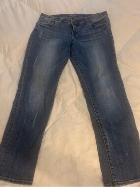 Kut from the Kloth Dark Wash Cropped Jeans